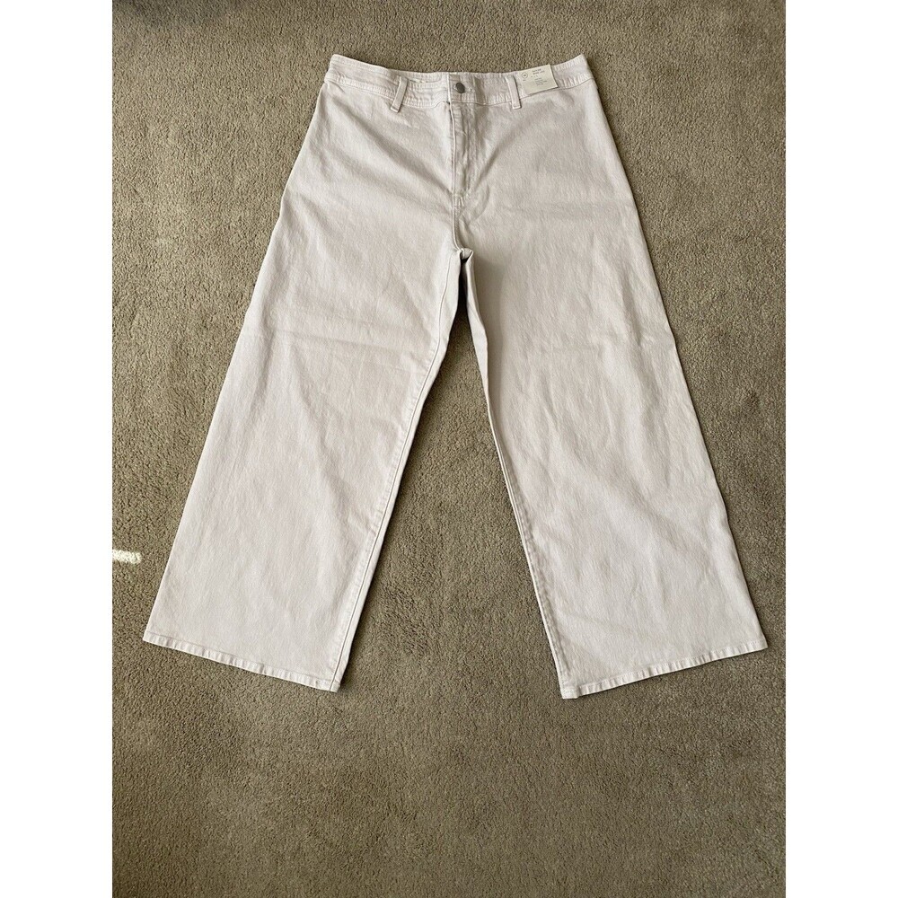 Universal Thread Wide Leg Baggy Khaki Color Jeans Grunge Women’s Size 16
